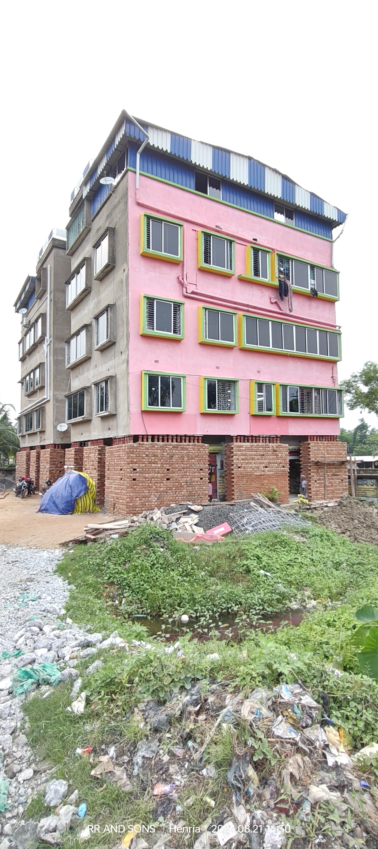 Alignment Correction & Foundation Strengthening for Multi-Storeyed Building — Digha, West Bengal